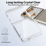 For-Motorola-Razr-60-/-Razr-50-5G-Clear-Case-Integrated-TPU+Acrylic-Phone-Cover