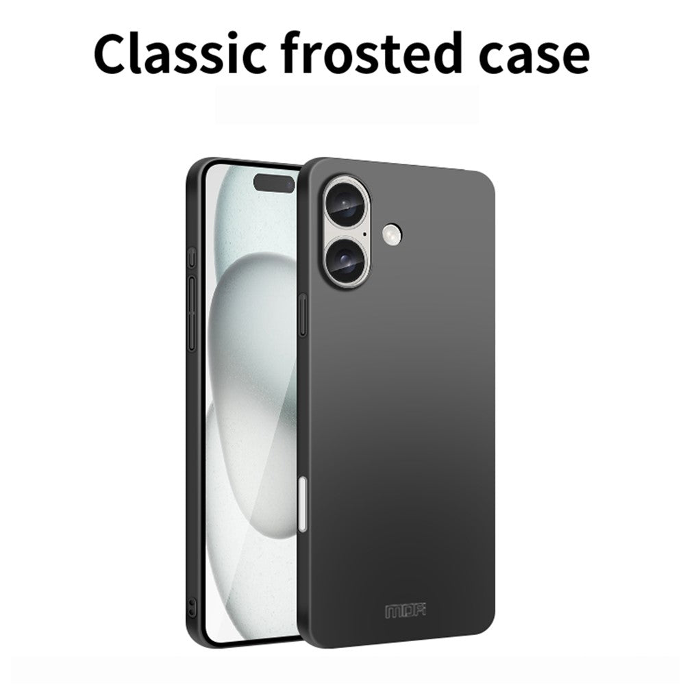 MOFI-Shield-Matte-Series-for-iPhone-16-Case-Ultra-Slim-PC-Protective-Cover-Black