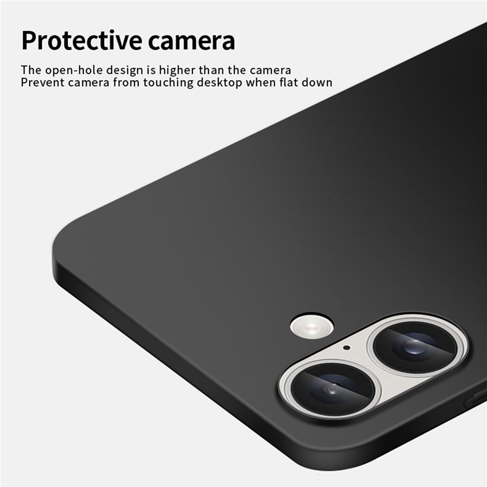 MOFI-Shield-Matte-Series-for-iPhone-16-Case-Ultra-Slim-PC-Protective-Cover-Black