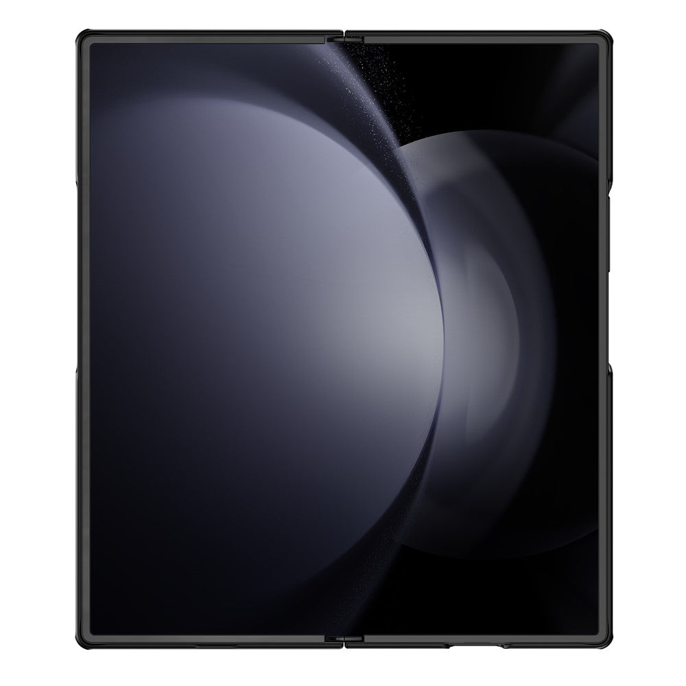 NILLKIN-Camshield-Fold-Case-for-Samsung-Galaxy-Z-Fold6-5G-TPU+PC-Kickstand-Phone-Cover-Slide-Camera-Lid-Black