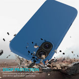 For-iPhone-16-Case-Liquid-Silicone-Soft-Lining-Shockproof-Phone-Cover-Blue