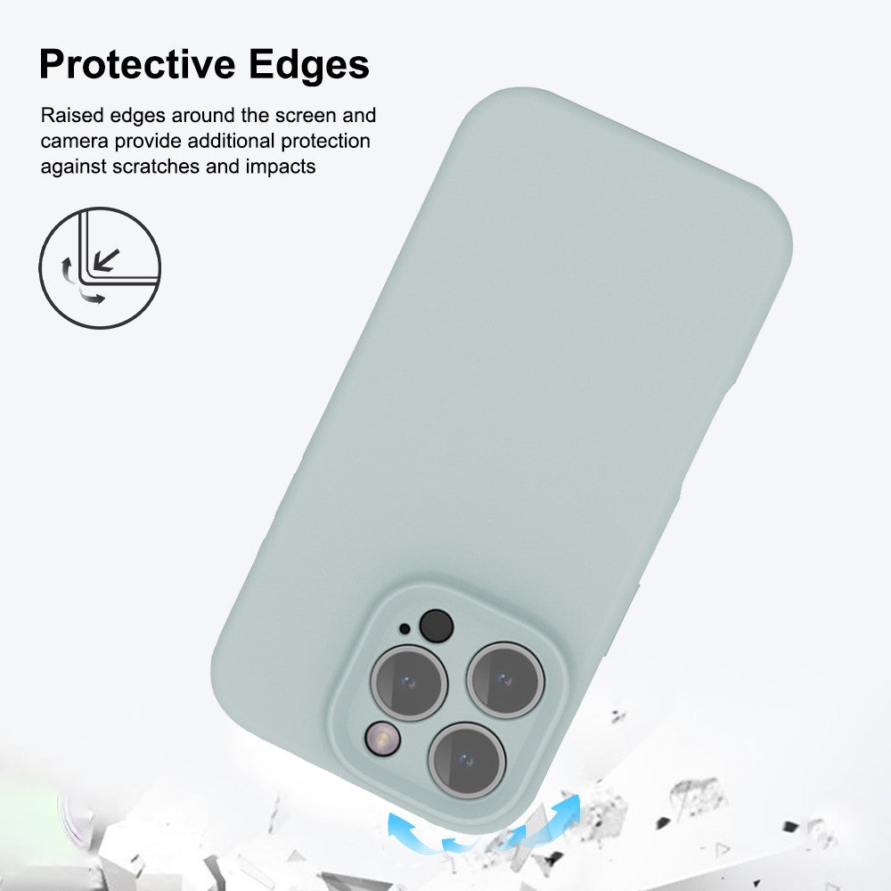For-iPhone-16-Pro-Magnetic-Case-PC-+-Liquid-Silicone-Shockproof-Protective-Phone-Cover-Blue-Grey
