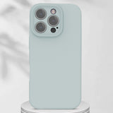 For-iPhone-16-Pro-Magnetic-Case-PC-+-Liquid-Silicone-Shockproof-Protective-Phone-Cover-Blue-Grey