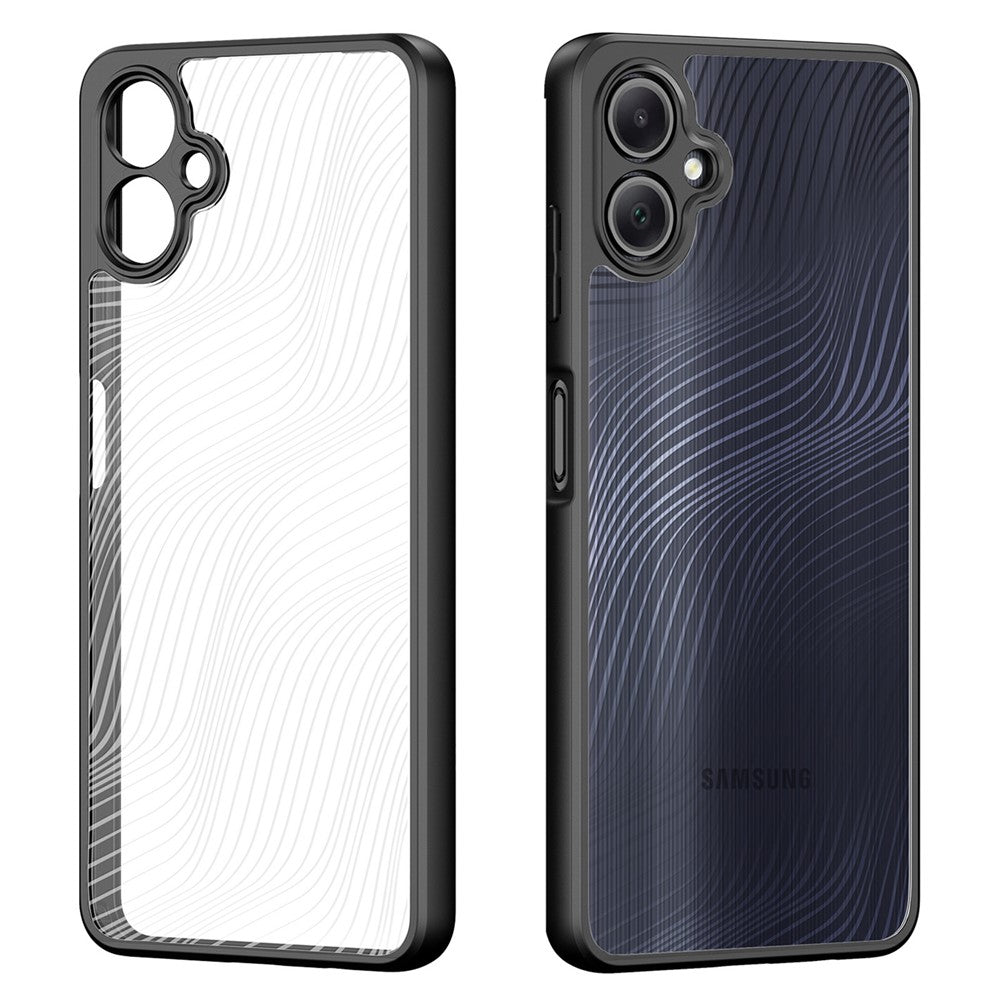 DUX-DUCIS-Aimo-Series-For-Samsung-Galaxy-A06-4G-Case-TPU+PC-Matte-Phone-Cover-(REACH-Certification)-Black