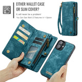 For-iPhone-16-Phone-Cases-CASEME-008-Leather-Cover-with-Detachable-Wallet-and-Strap-Blue