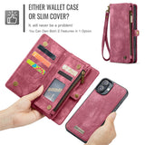 For-iPhone-16-Phone-Cases-CASEME-008-Leather-Cover-with-Detachable-Wallet-and-Strap-Red