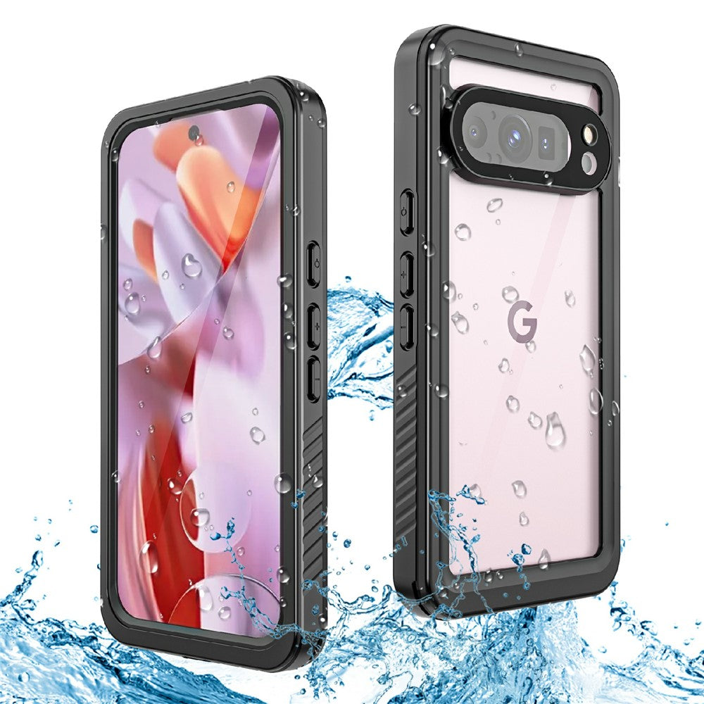 REDPEPPER-FS-Series-For-Google-Pixel-9-Pro-Case-IP68-Waterproof-Clear-Back-Panel-Phone-Cover