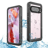 REDPEPPER-FS-Series-For-Google-Pixel-9-Pro-Case-IP68-Waterproof-Clear-Back-Panel-Phone-Cover