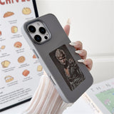 For-iPhone-16-Pro-Max-E-Ink-Phone-Cover-4-Color-Display-Pattern-Customized-Case-Gold