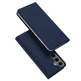 DUX-DUCIS-Skin-Pro-Series-For-Samsung-Galaxy-S25-Case-Leather-Cover-Card-Holder-Blue