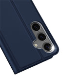 DUX-DUCIS-Skin-Pro-Series-For-Samsung-Galaxy-S25-Case-Leather-Cover-Card-Holder-Blue