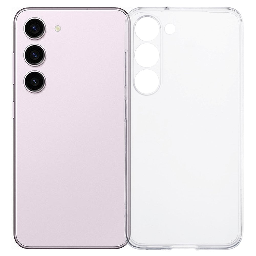 For-Samsung-Galaxy-S23-Shockproof-Case-1.5mm-Thickness-Clear-TPU-Phone-Cover