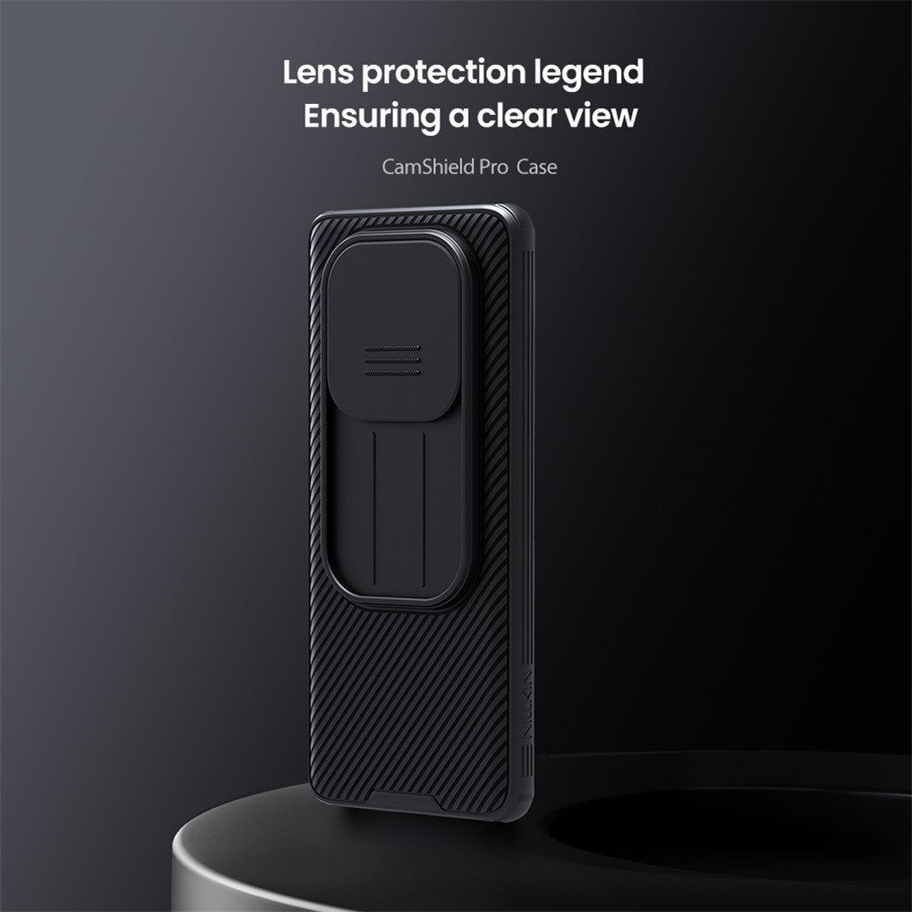 NILLKIN-Camshield-Pro-Series-for-Xiaomi-Redmi-Note-14-Pro+-5G-Case-PC+TPU-Slide-Camera-Lid-Phone-Cover-Black