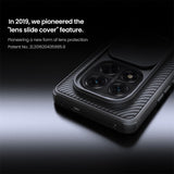 NILLKIN-Camshield-Pro-Series-for-Xiaomi-Redmi-Note-14-Pro+-5G-Case-PC+TPU-Slide-Camera-Lid-Phone-Cover-Black