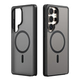 For-Samsung-Galaxy-S25-Ultra-Case-DUX-DUCIS-Yind-Series-PC+TPU-Phone-Cover-Compatible-with-MagSafe-Black