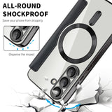 For-Samsung-Galaxy-S25-Case-Compatible-with-MagSafe-RFID-Blocking-Leather-Phone-Cover-Black