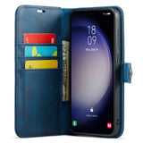 DG.MING-for-Samsung-Galaxy-S25-Case-Detachable-Split-Leather-Phone-Cover-Blue