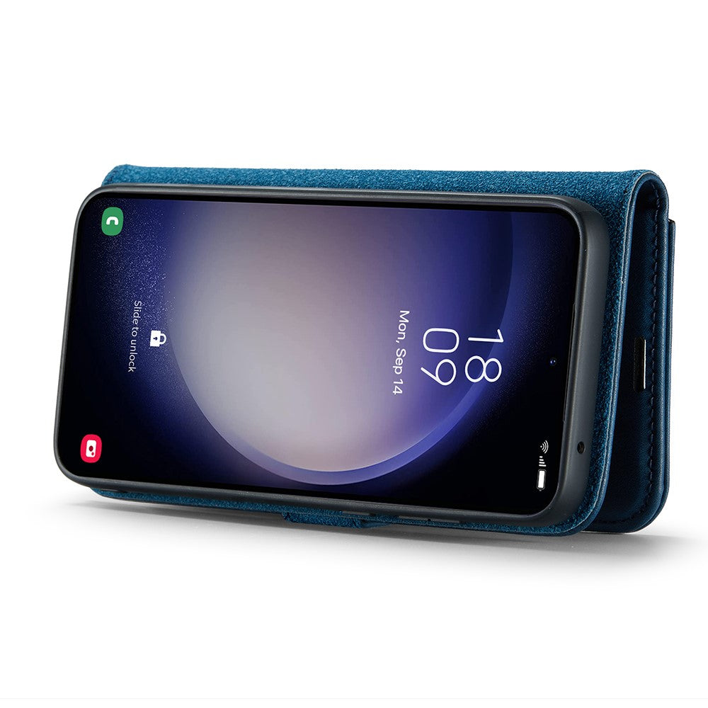 DG.MING-for-Samsung-Galaxy-S25-Case-Detachable-Split-Leather-Phone-Cover-Blue