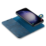 DG.MING-for-Samsung-Galaxy-S25-Case-Detachable-Split-Leather-Phone-Cover-Blue