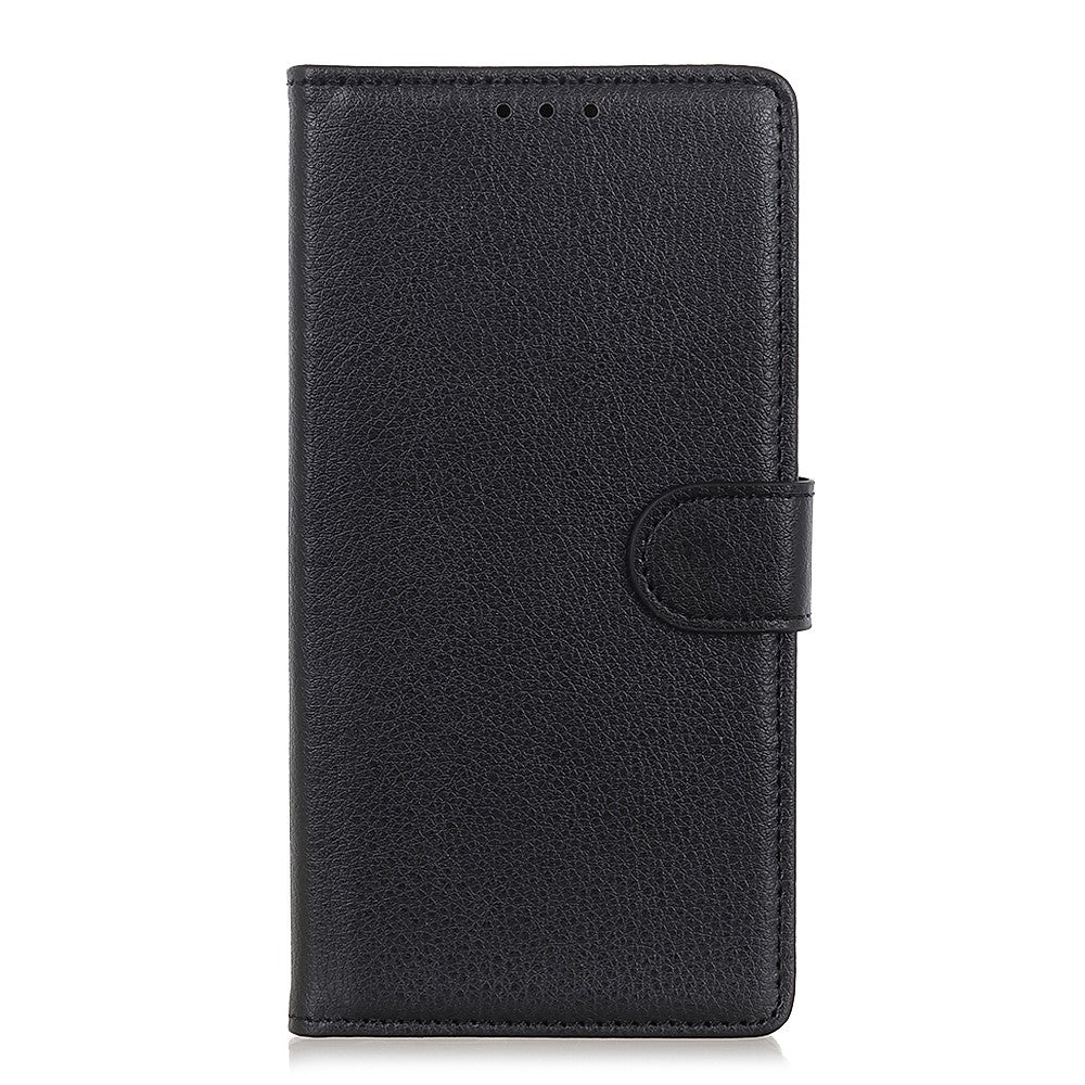 For-Samsung-Galaxy-A36-5G-Wallet-Case-PU-Leather-Phone-Cover-Litchi-Texture-Black