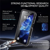 REDPEPPER-For-Samsung-Galaxy-A16-5G-/-4G-Case-IP68-Waterproof-PC+TPU-Phone-Cover-Black