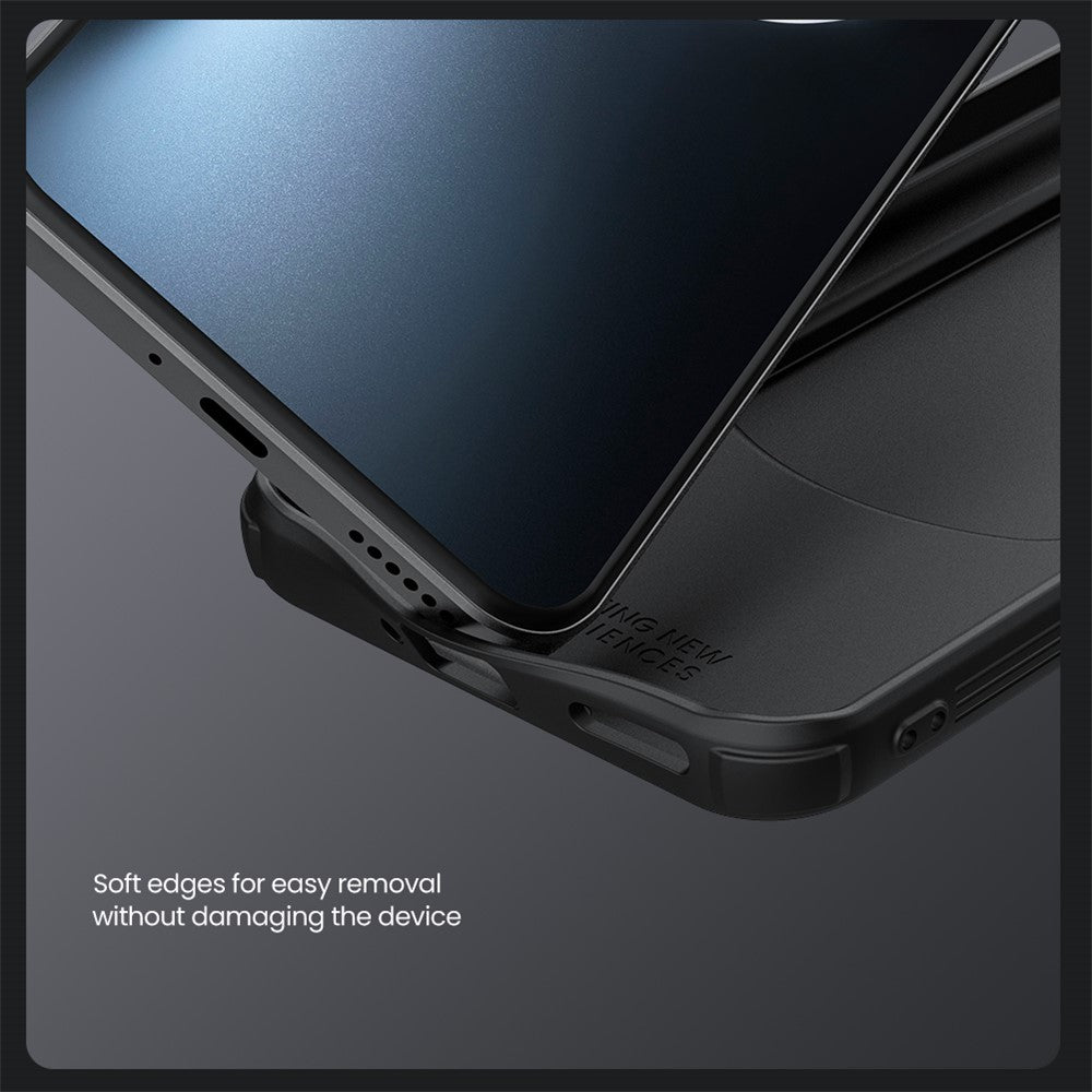 NILLKIN-Camshield-Pro-Series-for-Honor-Magic7-Pro-5G-Case-PC+TPU-Slide-Camera-Lid-Phone-Cover-Black