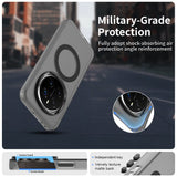 For-Honor-Magic7-Pro-5G-Case-Compatible-with-MagSafe-PC+TPU+PET-Anti-Drop-Phone-Cover-Black