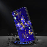 For-Samsung-Galaxy-A36-5G-/-A56-5G-Case-3D-Pattern-PU-Leather-Wallet-Phone-Cover-with-Stand-Diamond-Butterfly