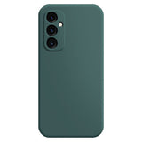 For-Samsung-Galaxy-A56-5G-TPU-Case-Straight-Edge-Protection-Phone-Cover-Blackish-Green