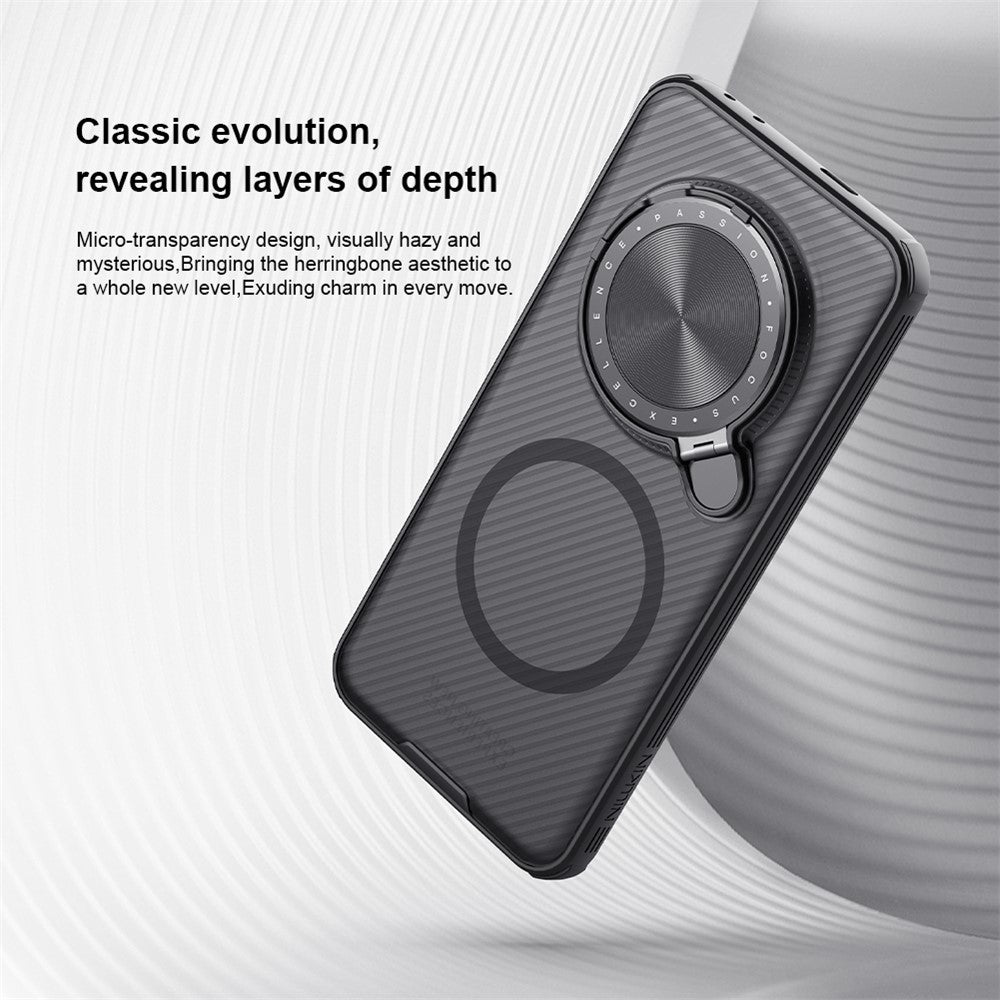 NILLKIN-Camshield-Prop-Magnetic-Translucent-Series-for-Honor-Magic7-Pro-5G-Case-Compatible-with-MagSafe-TPU+PC-Phone-Cover-with-Camera-Lid