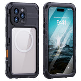 SHELLBOX-M-Series-For-iPhone-16-Pro-Max-IP68-Waterproof-Case-Metal-Diving-Phone-Cover-Compatible-with-MagSafe-Black