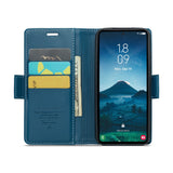 For-Samsung-Galaxy-S25-Leather-Case-CASEME-023-RFID-Blocking-3-Card-Slot-Mobile-Cover-Blue