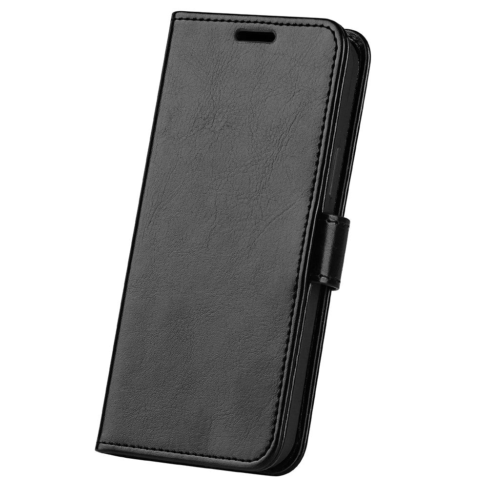 For-Samsung-Galaxy-A26-5G-Wallet-Case-Crazy-Horse-Texture-Stand-Leather-Phone-Cover-Black