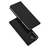 For-Samsung-Galaxy-A26-5G-Case-DUX-DUCIS-Skin-Pro-Series-Leather-Cover-Card-Holder-Black