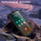 REDPEPPER-For-Samsung-Galaxy-S25-Ultra-IP68-Waterproof-Magnetic-Case-Clear-Phone-Cover-Black