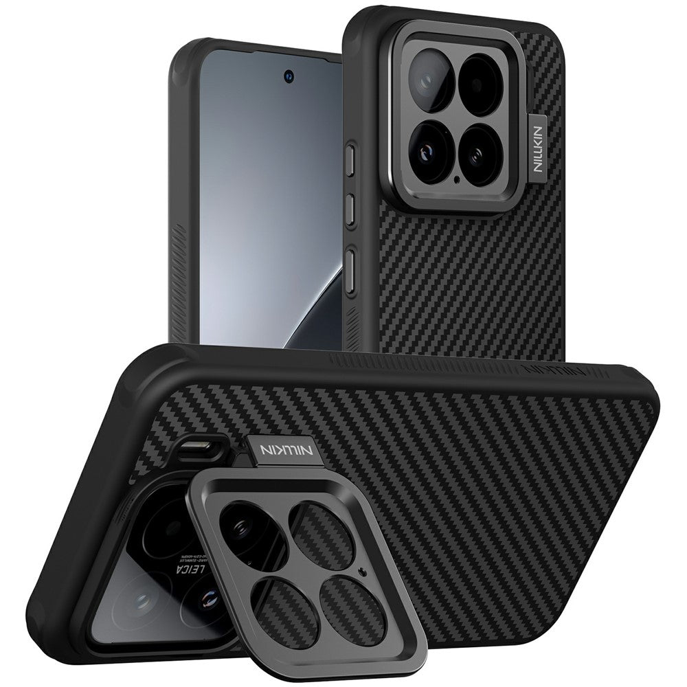 NILLKIN-For-Xiaomi-15-Case-Compatible-with-MagSafe-TPU-+-Aramid-Fiber-Lens-Kickstand-Phone-Cover-Precision-Cutout