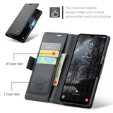 For-Samsung-Galaxy-A26-5G-Leather-Case-CASEME-023-RFID-Blocking-3-Card-Slot-Mobile-Cover-Black
