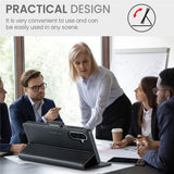 For-Samsung-Galaxy-A26-5G-Leather-Case-CASEME-023-RFID-Blocking-3-Card-Slot-Mobile-Cover-Black