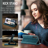 CASEME-013-Series-For-Samsung-Galaxy-A56-5G-Case-Card-Holder-Stand-Leather-Phone-Cover-Blue