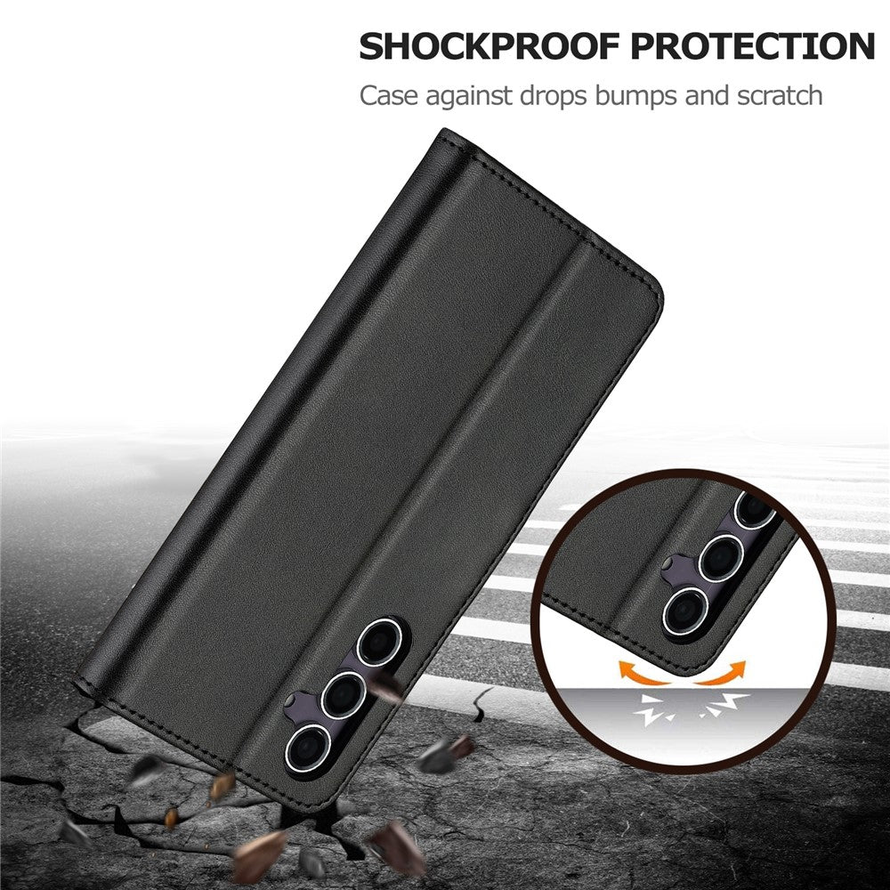 LC.IMEEKE-For-Samsung-Galaxy-A56-5G-Case-Calf-Texture-PU-Leather-Stand-Wallet-Phone-Cover-Black