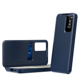 For-Samsung-Galaxy-S24-Ultra-Leather-Phone-Case-with-View-Window-Card-Slot-Sapphire