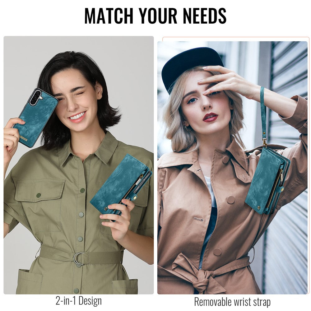 CASEME-008-For-Samsung-Galaxy-A56-5G-Phone-Cases-Leather-Cover-with-Detachable-Wallet-and-Strap-Blue