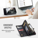 CASEME-008-For-Samsung-Galaxy-A56-5G-Phone-Cases-Leather-Cover-with-Detachable-Wallet-and-Strap-Black