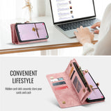 CASEME-008-For-Samsung-Galaxy-A56-5G-Phone-Cases-Leather-Cover-with-Detachable-Wallet-and-Strap-Pink