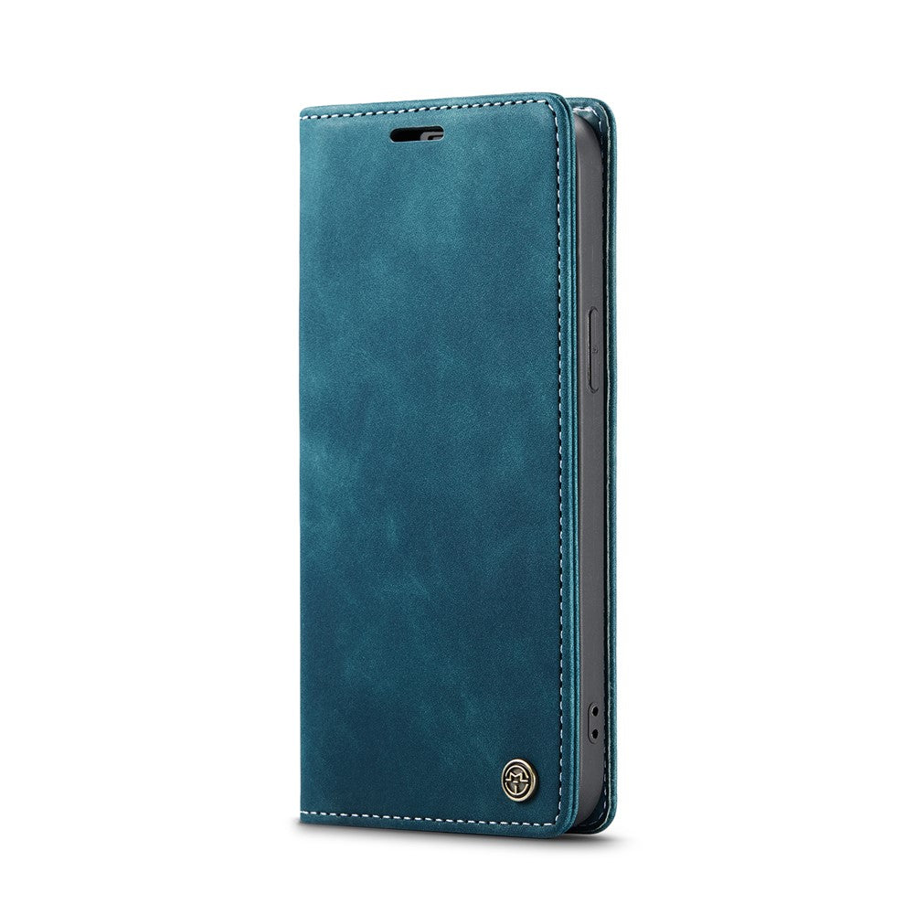 For-iPhone-16e-Wallet-Case-CASEME-013-Series-PU-Leather-Phone-Cover-Stand-Blue