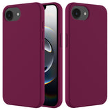 For-iPhone-16e-Case-Drop-Proof-Liquid-Silicone-Soft-Lining-Back-Phone-Cover-Wine-Red