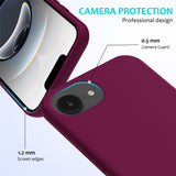 For-iPhone-16e-Case-Drop-Proof-Liquid-Silicone-Soft-Lining-Back-Phone-Cover-Wine-Red
