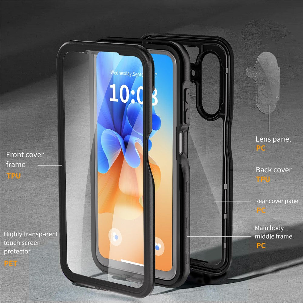 REDPEPPER-A-Series-For-Samsung-Galaxy-A26-5G-IP68-Phone-Case-Clear-Back-Waterproof-Cover