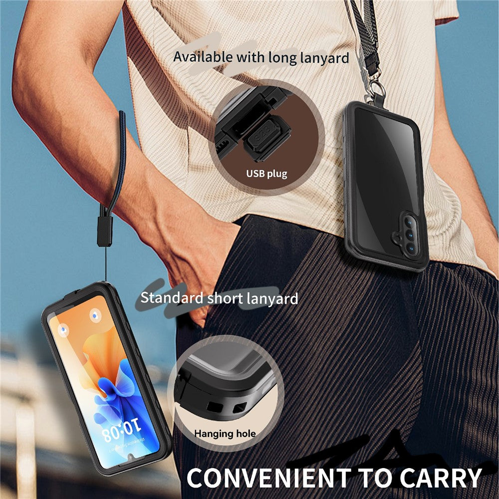 REDPEPPER-A-Series-For-Samsung-Galaxy-A26-5G-IP68-Phone-Case-Clear-Back-Waterproof-Cover