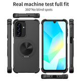 For-Samsung-Galaxy-A26-5G-Case-Compatible-with-MagSafe-CD-Vein-Kickstand-TPU-+-PC-Phone-Cover-Black